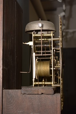 Lot 554 - William Bontell of London: an oak longcase clock