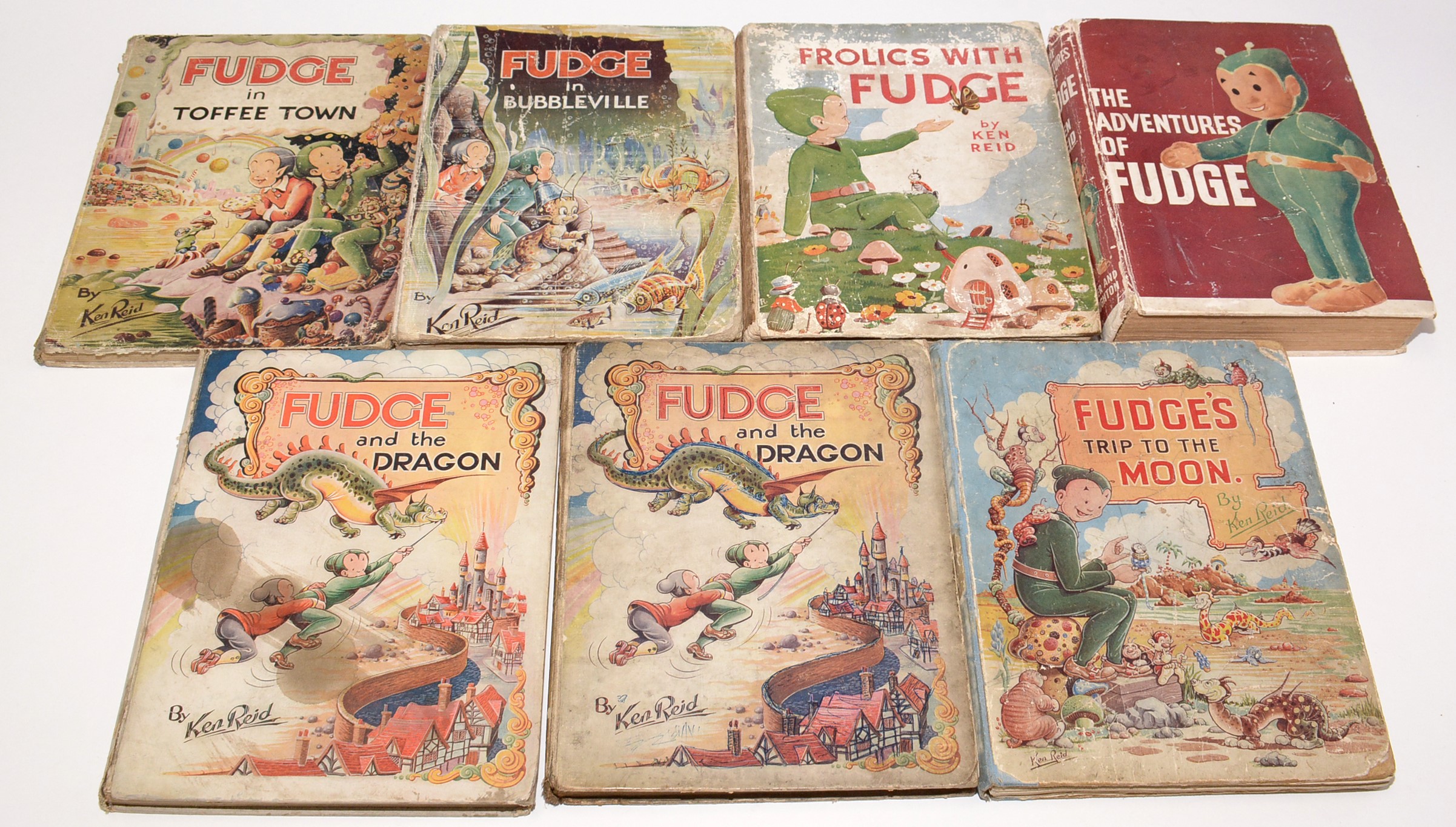 Lot 1445 Books by Ken Reid