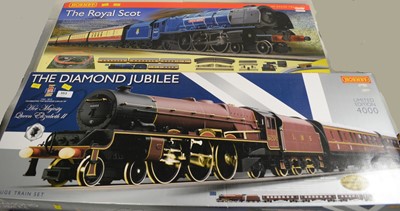 Lot 353 - A selection of two boxed Hornby 00-Gauge train sets