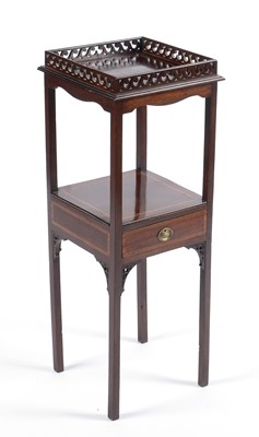 Lot 640 - George III jardiniere stand.