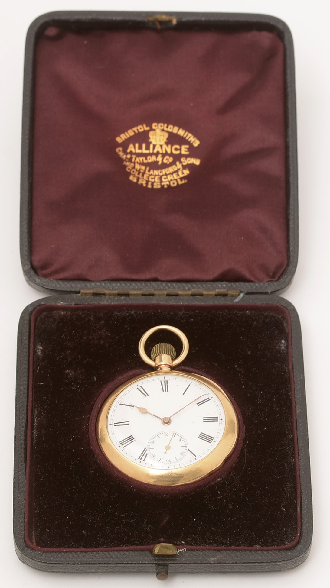 Lot 8 Stauffer & Sons an 18ct yellow gold open