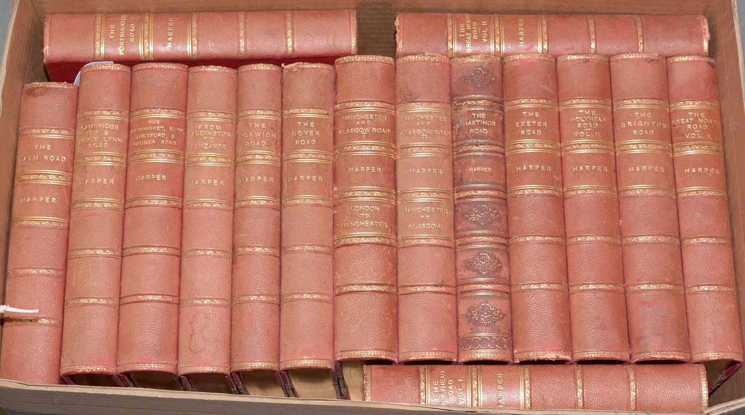 Lot 482 - A collection of sixteen volumes by Charles Harper