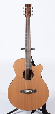 Lot 862 - Tanglewood Java TWJ SFCE electro-acoustic guitar