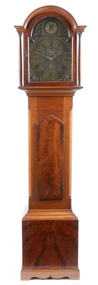 Lot 552 - C. Hunter of Newcastle: a mahogany longcase clock