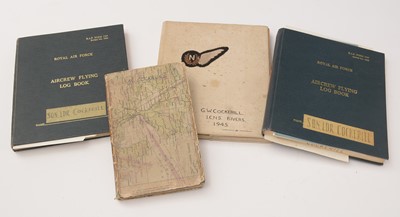 Lot 418 - Four post-war RAF Navigator log books