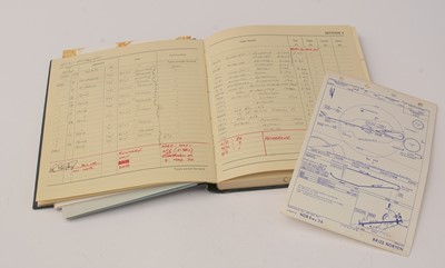Lot 996 - Four post-war RAF Navigator log books