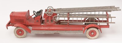 Lot 211 - Kingsbury Toys, Keene N.H., USA, clockwork fire truck