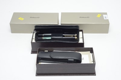 Lot 252 - Three Pelikan pens with original boxes and documents