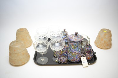 Lot 298 - Selection of glassware.