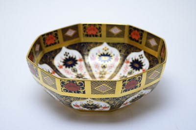 Lot 436 - Royal Crown Derby Imari pattern bowl.