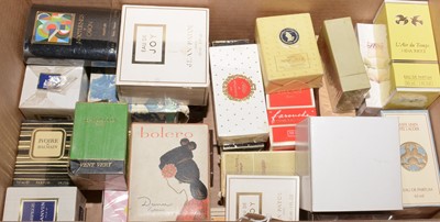 Lot 574 - A collection of vintage perfume in original cartons.