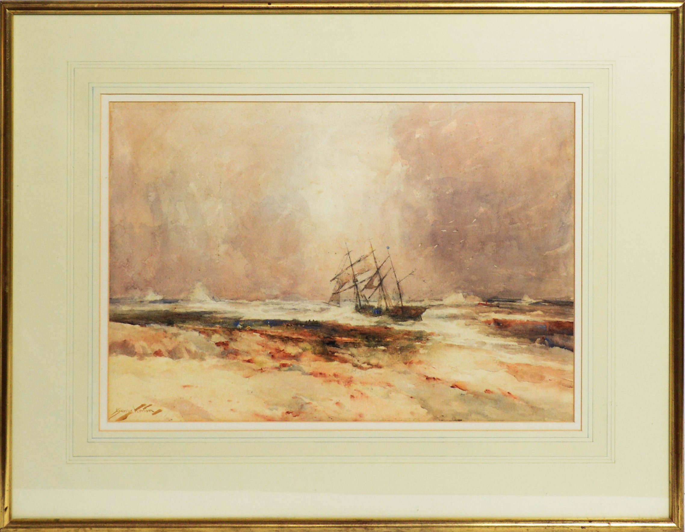 Lot 250 - George Edward Horton - watercolour