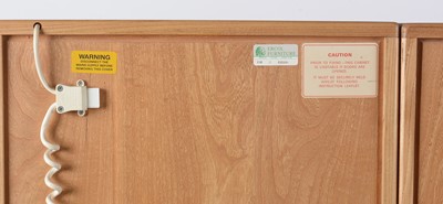 Lot 645 - Ercol: an elm Windsor dresser/display unit.