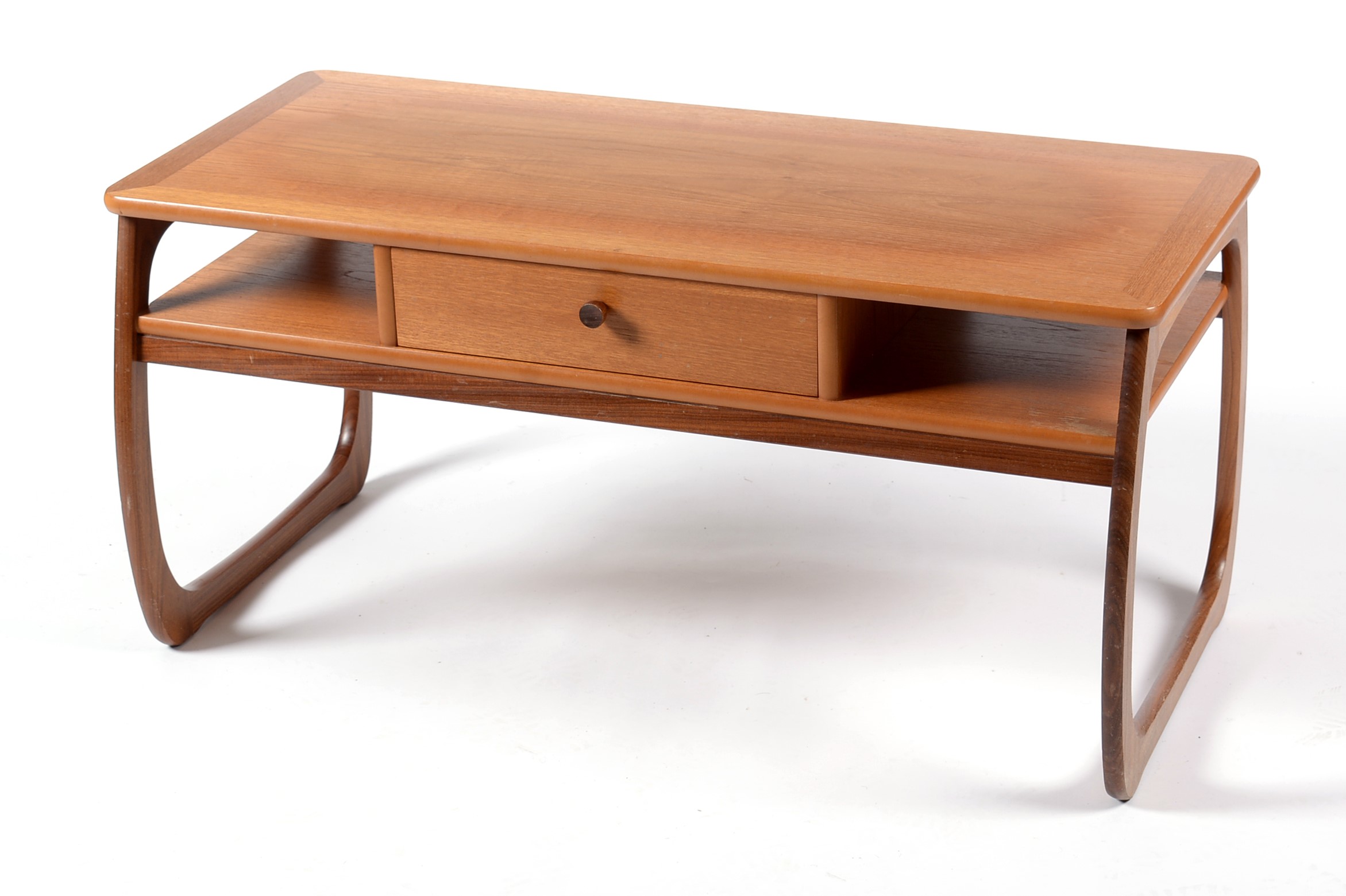 Lot 647 Parker Knoll a teak coffee table.