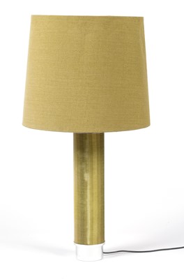 Lot 618 - A mid Century tweed covered table lamp.
