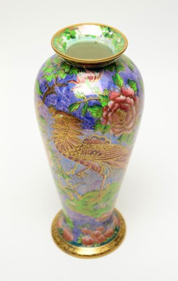 Lot 523 - Wedgwood Argus Pheasant lustre vase