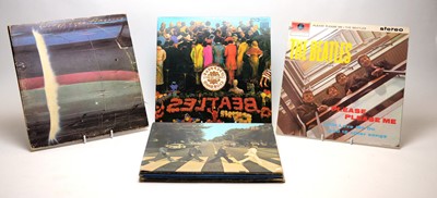 Lot 992 - Beatles and related LPs