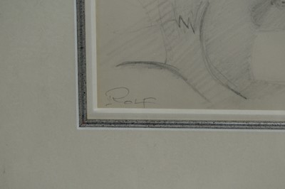 Lot 29 - Rolf Harris - graphite