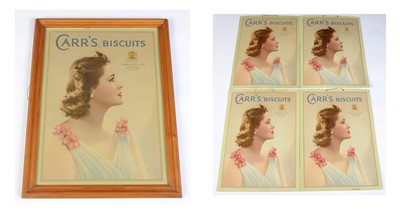 Lot 665 - Five 1930s Carr & Co Ltd advertising signs