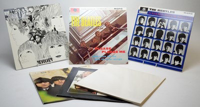 Lot 1006 - Beatles LPs