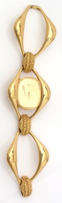 Lot 28 - Kutchinsky for Chopard: an 18ct yellow gold dress watch