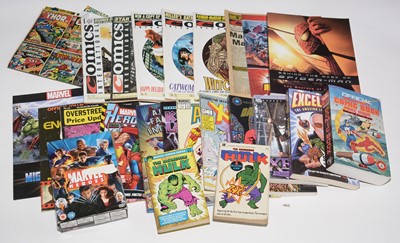 Lot 96 - Comics, related books and other publications