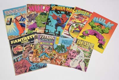 Lot 101 - British Marvel Comics and Annuals