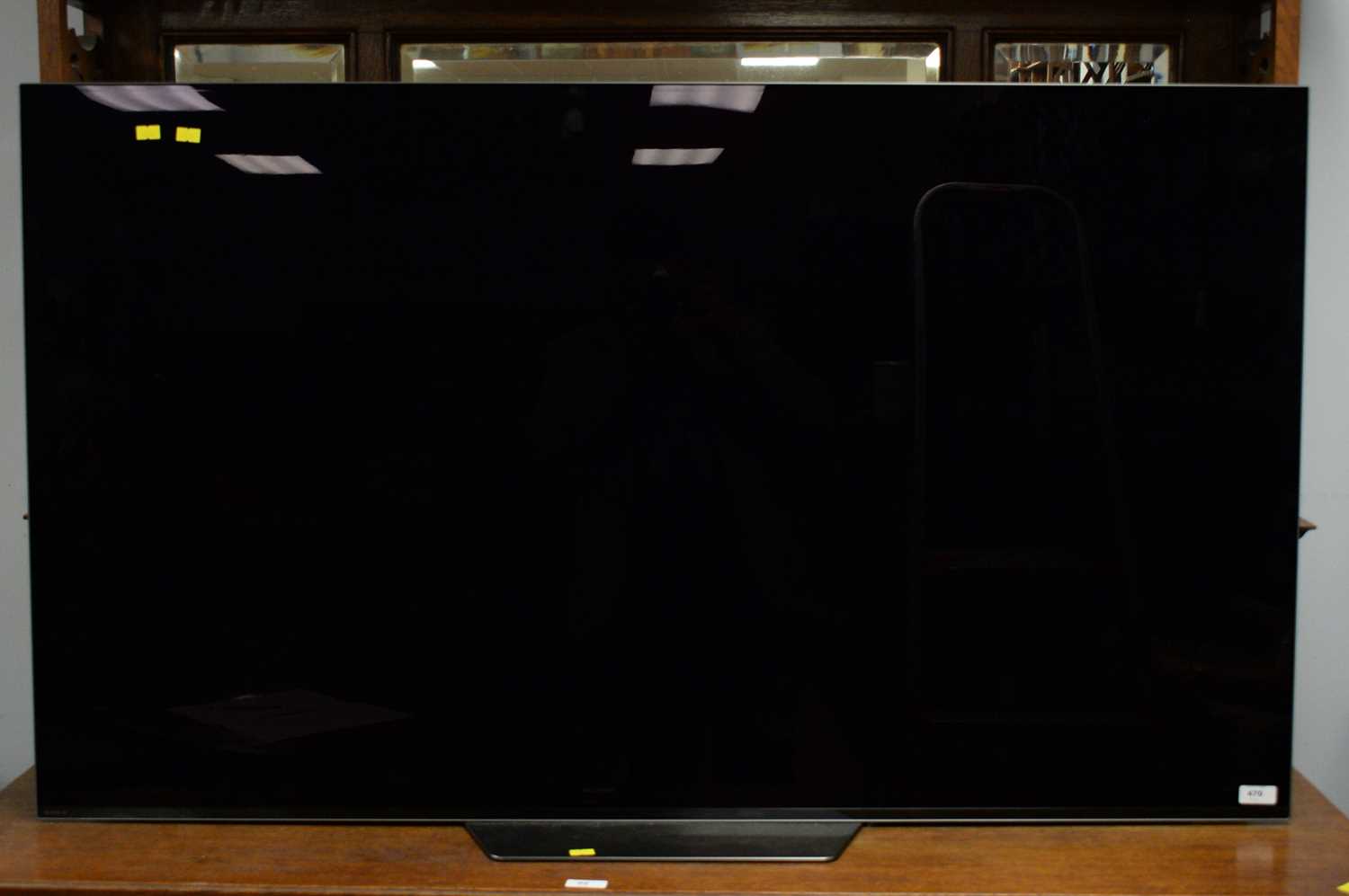 Lot 470 - Sony Bravia 55in. flat screen tv.