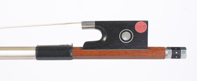 Lot 18 - German Violin Bow stamped W E Dorfler