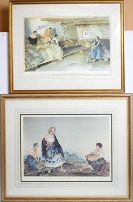 Lot 110 - After Russell Flint - photolithographic prints