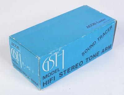 Lot 910 - An Acos GST-1 tone arm boxed