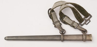 Lot 419 - WWII Third Reich Wehrmacht dress dagger