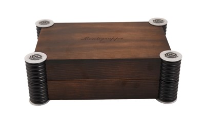 Lot 241 - A Montegrappa limited edition 'The Queen of Hearts' silver pen