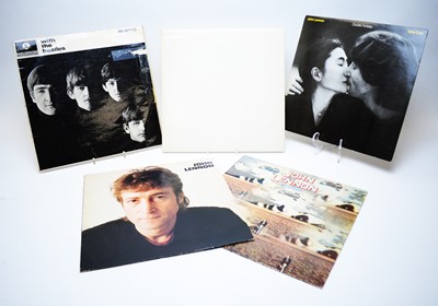 Lot 1002 - The Beatles and John Lennon LPs
