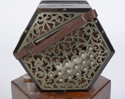 Lot 819 - Anglo system concertina