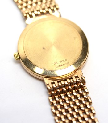 Lot 236 - A 9ct yellow gold Rotary Elite wristwatch