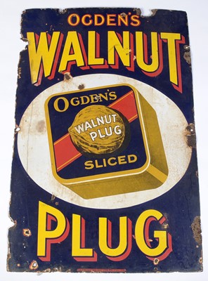 Lot 661 - An Ogden's tobacco advertising sign