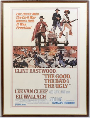 Lot 685 - A The Good, The Bad, and The Ugly (1966) film poster