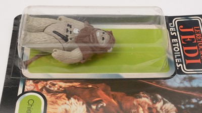 Lot 223 - Star Wars Return of the Jedi Chief Chirpa carded figure