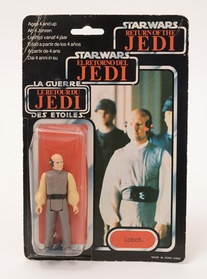 Lot 228 - Star Wars Return of the Jedi Lobot carded figure