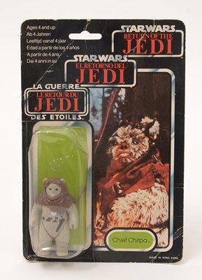 Lot 241 - Star Wars Return of the Jedi Chief Chirpa carded figure