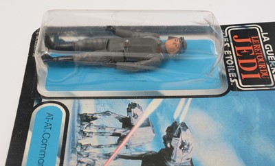 Lot 242 - Star Wars Return of the Jedi AT-AT Commander carded figure