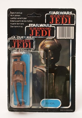 Lot 243 - Star Wars Return of the Jedi EV-9D9 carded figure