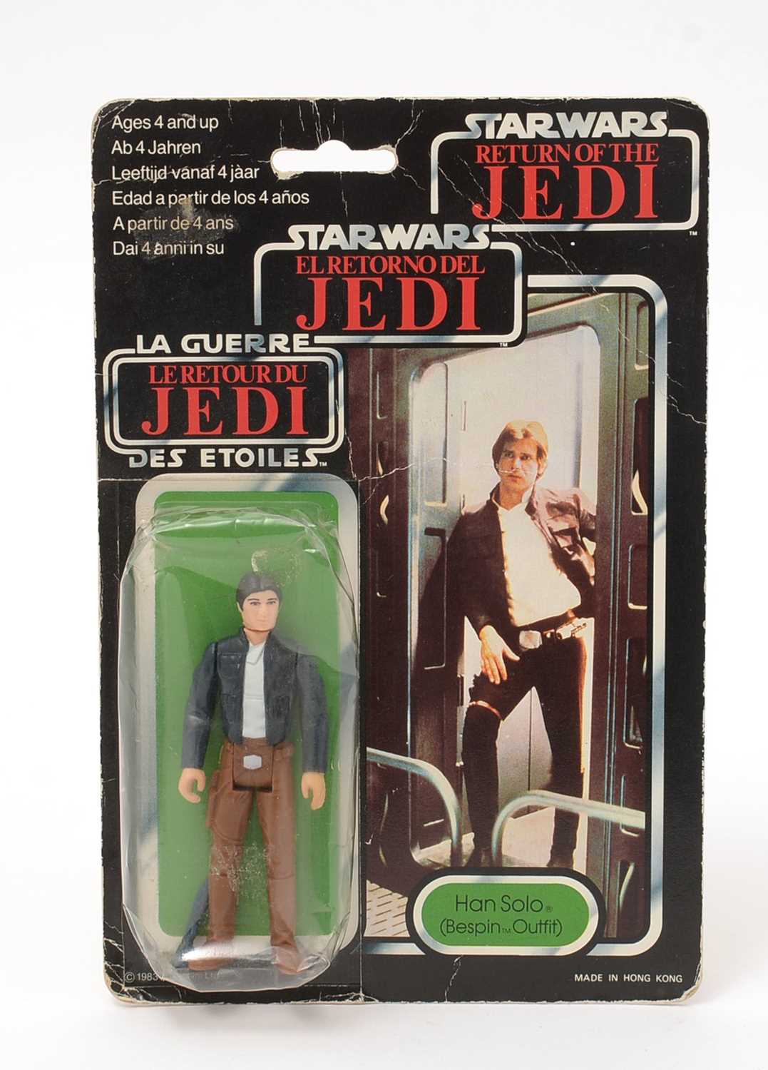 Lot 248 - Star Wars Return of the Jedi Han Solo carded figure