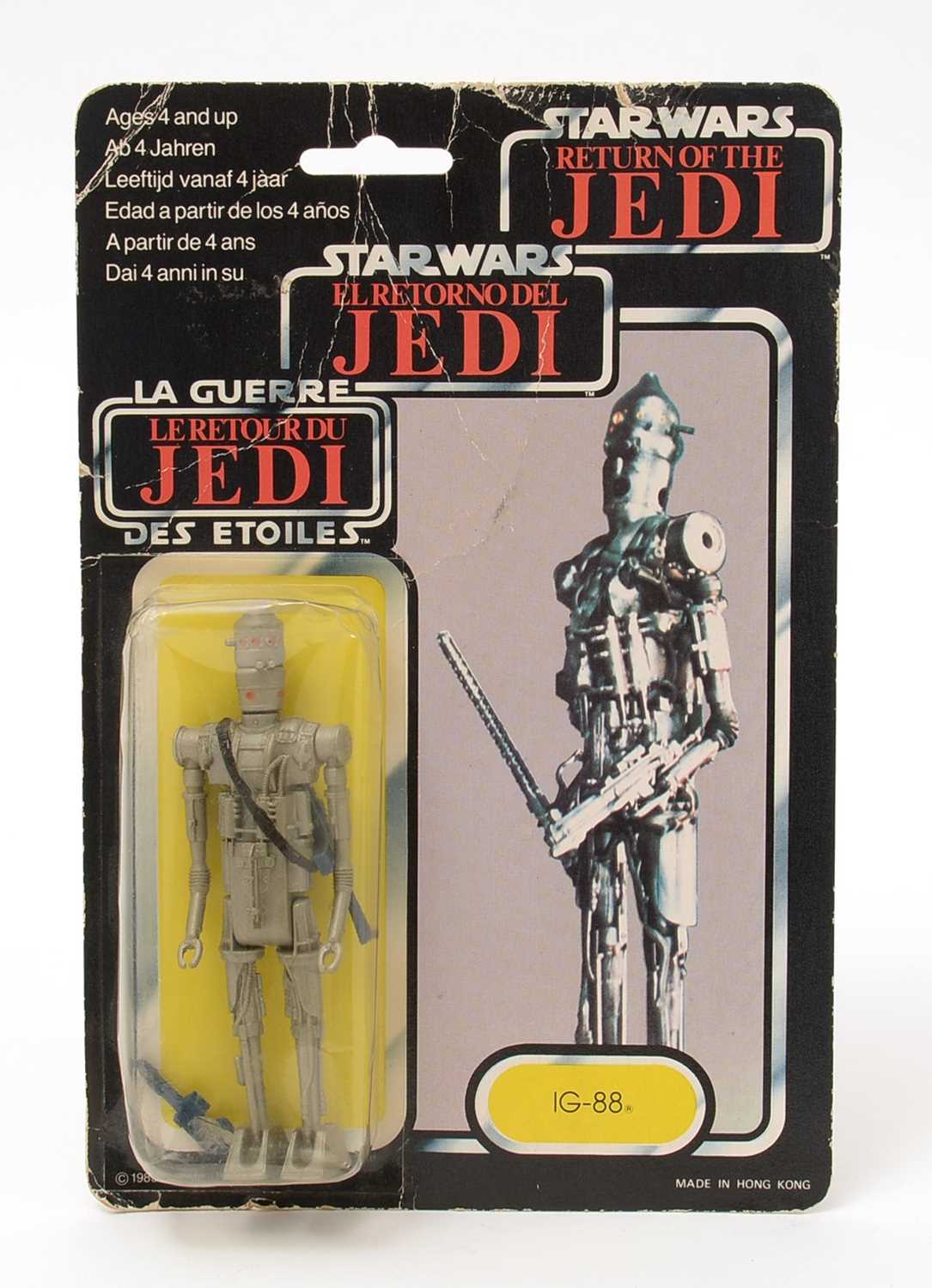 Lot 249 - Star Wars Return of the Jedi IG-88 carded figure