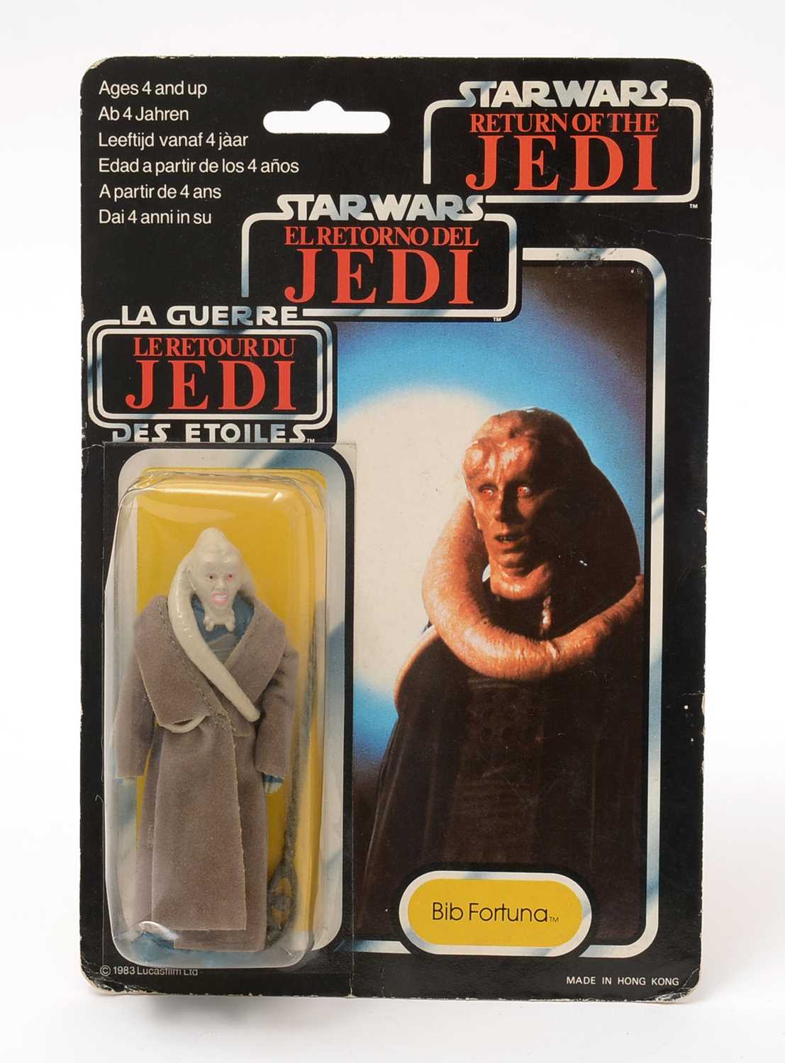 251 - Star Wars Return of the Jedi Bib Fortuna carded figure,