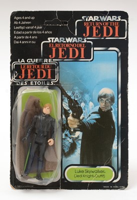 Lot 253 - Star Wars Return of the Jedi Luke Skywalker carded figure