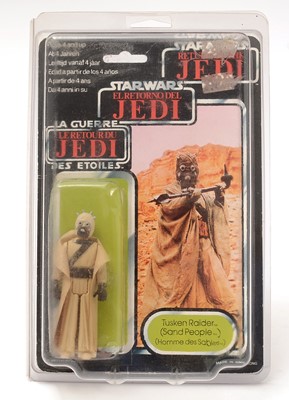 Lot 255 - Star Wars Return of the Jedi Tusken Raider (Sand People) carded figure