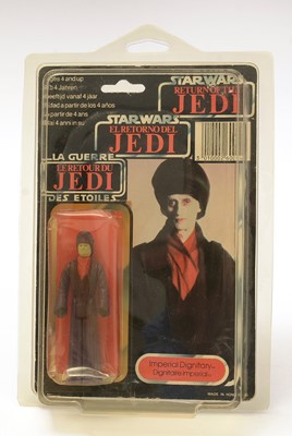 Lot 257 - Star Wars Return of the Jedi Imperial Dignitary carded figure