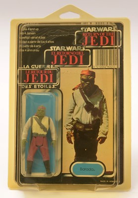 Lot 258 - Star Wars Return of the Jedi Barada carded figure